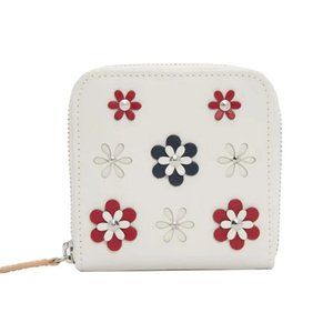 Wolf Blossom Mini Travel Zip Case